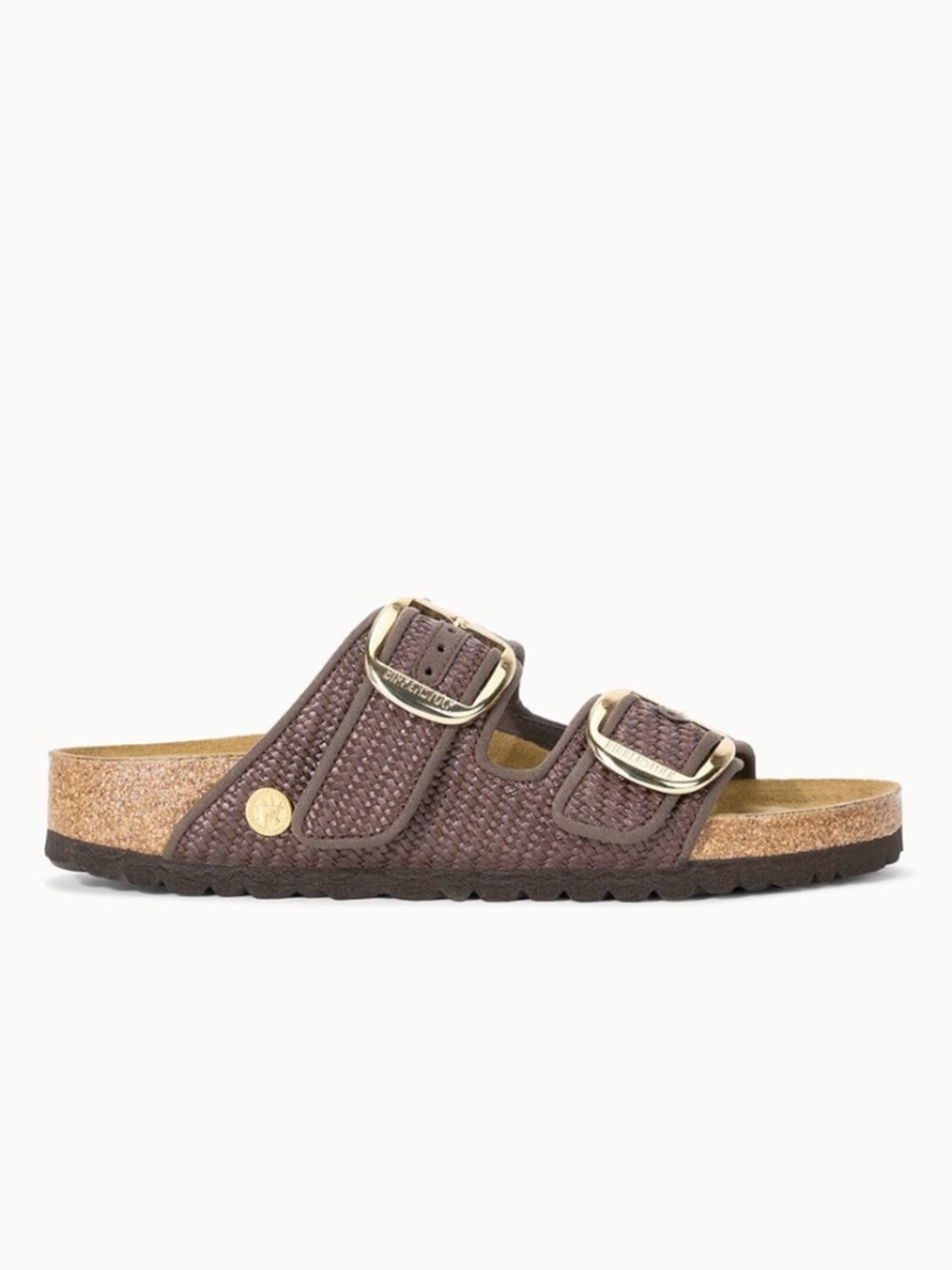 STAUD BIRKENSTOCK ARIZONA BIG BUCKLE RAFFIA CARAFE
